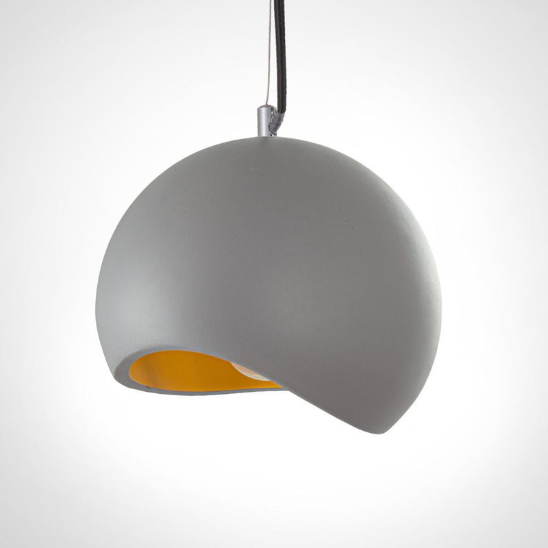 Soderberg 1 - Light Dome Pendant, Black, Grey