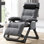 Fauteuil de camping inclinable surdimensionné rembourré