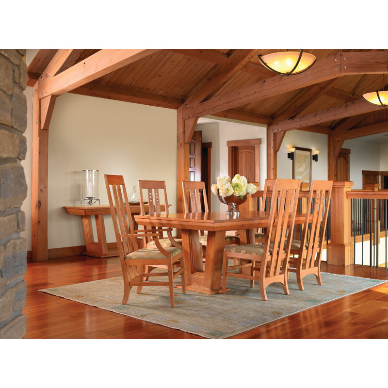 Highlands Pedestal Dining Table, Aurora