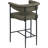 Malin Upholstered Counter Stool with Metal Frame-521541512
