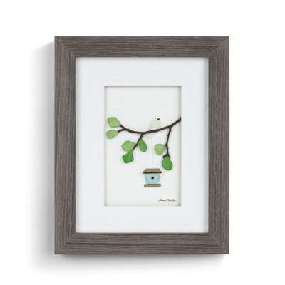 Summer Gray Wall Art - 8X10in