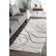 Lantilly Modern Performance Shag Beige Rug
