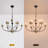 Maroneia 9-Light Dimmable Metal Two-Tier Candle Style Chandelier with Adjustable -106895977