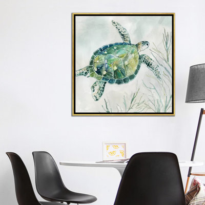 " Seaglass Turtle I " by Carol Robinson