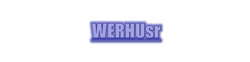 Logo WERHUsr