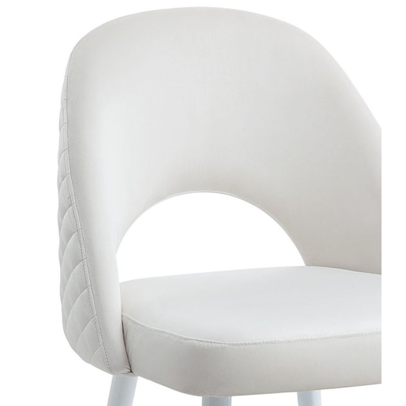 Chaise de salle à manger moderne, ensemble de 2 meubles