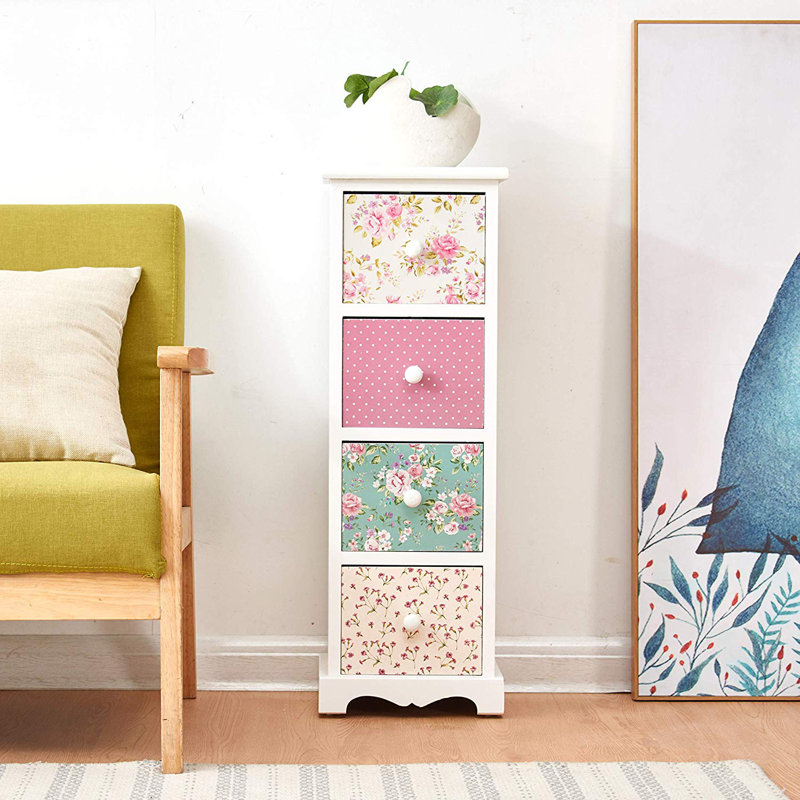 Brassfield 25cm W 4 - Drawer Chest of Drawers