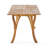 Outdoor 59 Inch Rectangular Solid Wood Table Dining Table-1771907376