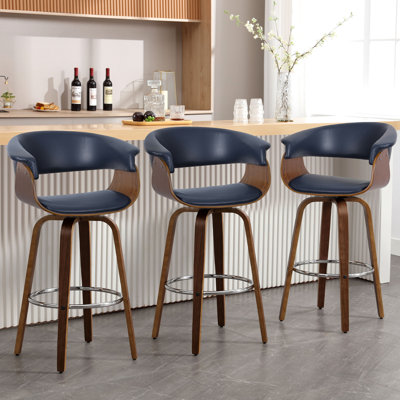 Draymond Swivel Upholstered Counter & Bar Stool