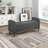Prea 50" Mid-Century Modern Textured Fabric Lift Top Storage Bench with Interior Storage, Classic Button-Tufted Detail-1910274732