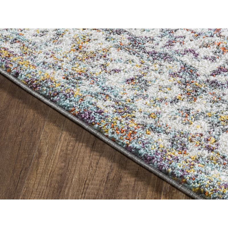 Tapis oriental orange Euleta, Rectangle 5 pi x 7 pi