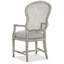 Boheme Gaston Metal Back Arm Chair