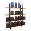 Bibliothèque en bois massif Sherlyn-1318847646