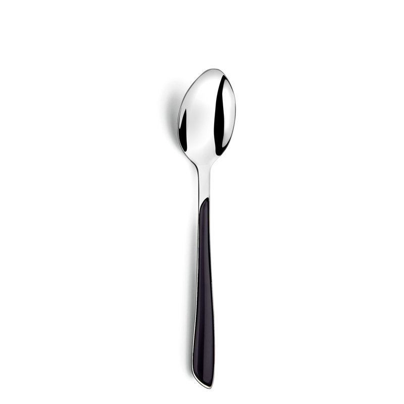 Amefa ECLAT 18/0 Stainless Steel Cutlery Set 24 Piece for 6 People, Glossy Black