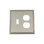 Rope 2-Gang Duplex Outlet / Toggle Light Switch Combination Wall Plate