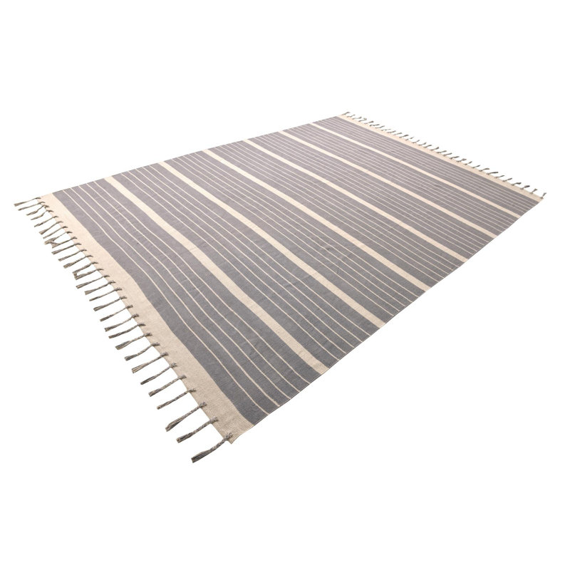Tapis en coton Yellville, Rectangle 7 pi 1 po x 10 pi