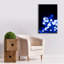 Toile épique «Bokeh Blue Cluster 1» par Life BeautifuLEE, graffiti épique, 26 po x 40 po-116330304