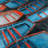 Small canoes - 32"x32" art on canvas