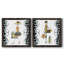 Swanky Shopper Gal - ensemble de 2 impressions encadrées sur toile-448980108-448980150