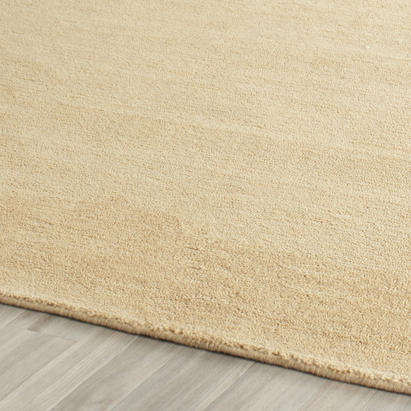 Tapis beige en laine Moreau, Tapis de couloir 2 pi 3 po x 10 pi