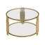 Table basse en verre