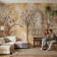 Murale arches classiques de style européen rétro Vintage Fresco-506000276-506000232