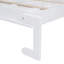 Grand lit escamotable mural avec armoires, grand