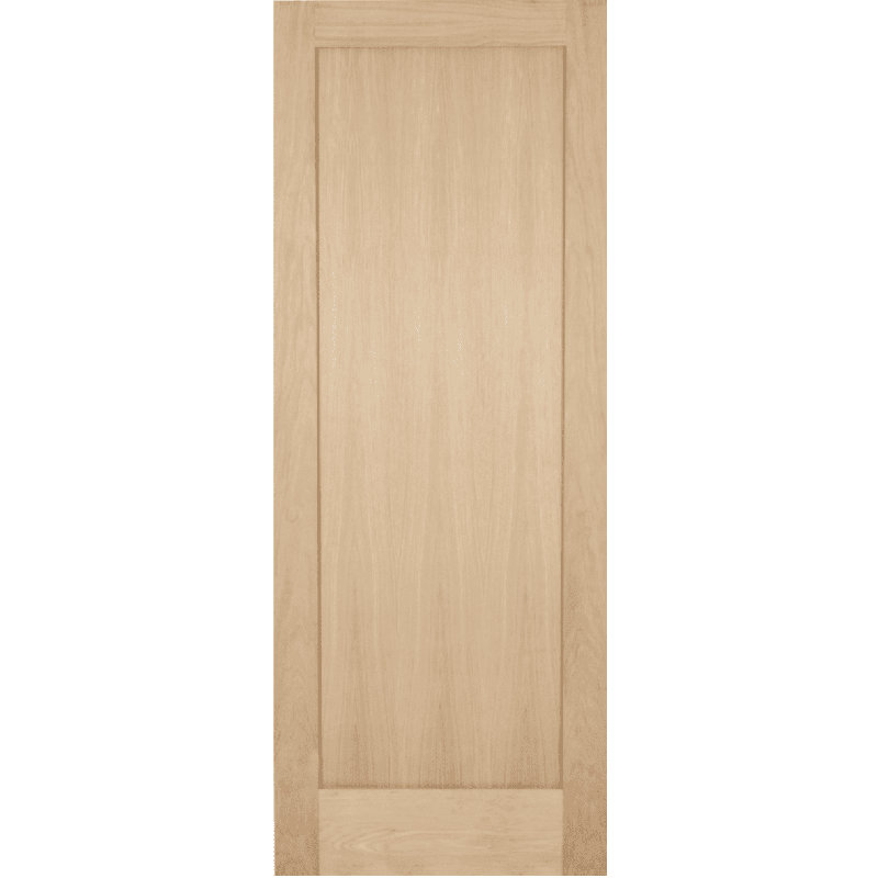 Passabe Veneer Sliding Doors Unfinished, 198.1cm H x 83.8cm W x 3.5cm D