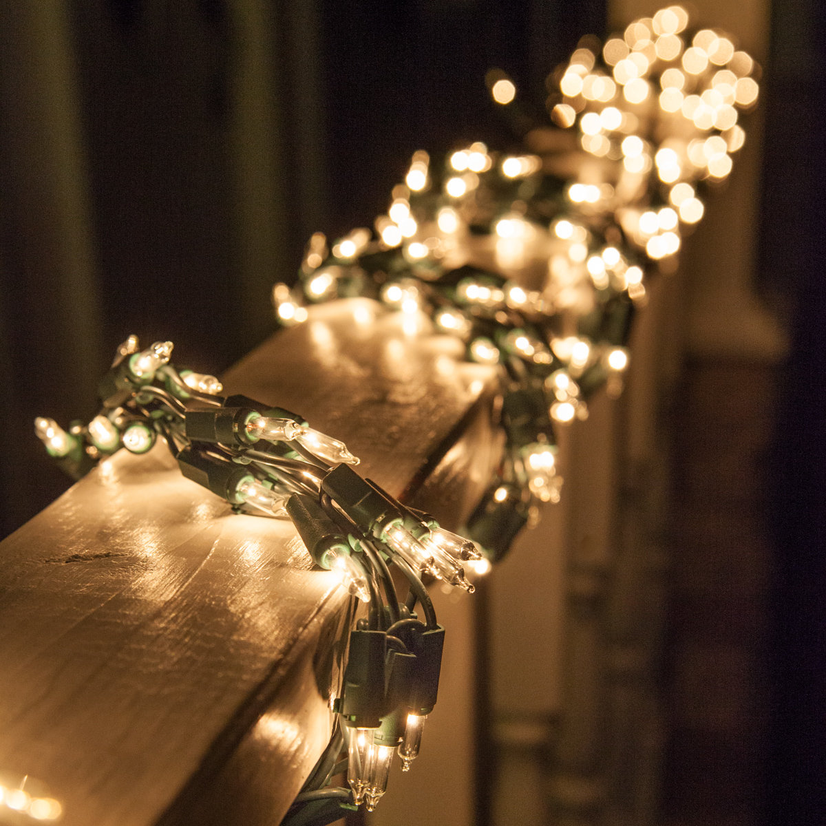 300-Light Garland Glass String Lights, Clear