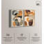 «Serene Modern Abstract Duo», reproduction d'art sur toile par Art Remedy, cadre argenté, 10 x 15-727533435-727533390