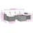 Vidaxl Garden Sofa Set Black