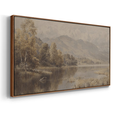 Série paysage-DCCIV- Toile tendue avec châssis tendue, prête à être accrochée