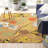Soho Hand Tufted Wool And Viscose Floral Rug-96760940