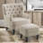 1 set Mid Century Modern Armchair for Living Comfy Seat,Tub Sofa for Bedroom Reading Room-375955519