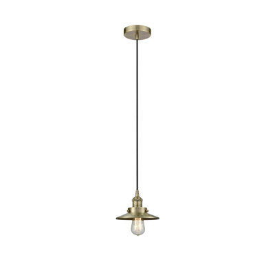 Luminaire suspendu conique à 1 lumière California