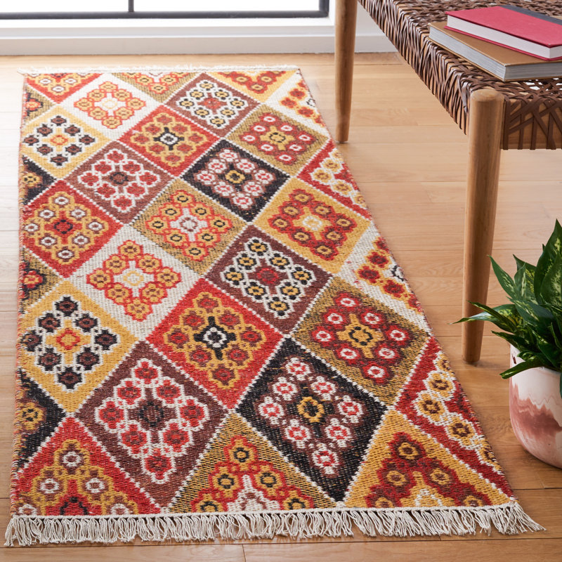 Tapis Kilim, Tapis de couloir 2 pi 3 po x 7 pi