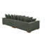 Catasha 116'' Corduroy Sofa-395399129