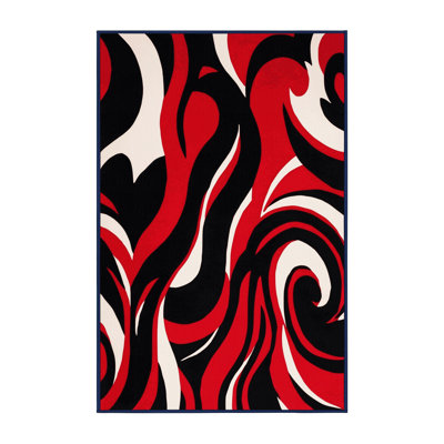 Cerise Tide Rug