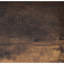 Bureau à domicile Bureau en bois patiné avec trois tablettes et porte de grange artificielle sur charnières européennes
