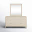 Commode double 6 tiroirs avec miroir Catarina