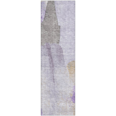 Premium Machine Washable Mouton Abstract Rug