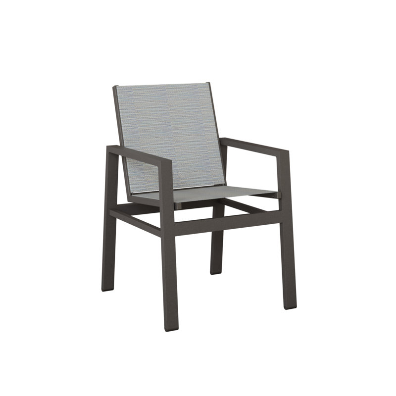 Chaise berçante Vida de Berlin Gardens, Canne des Caraïbes, Graphite moucheté
