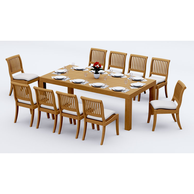 Ensemble de table d'extérieur L 86 po Appel, 10