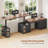 Farmhouse L Shaped Electric Standing Desk-247289538