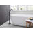 Contemporary 1-Handle Freestanding Floor Mount Tub Filler Trim Kit with 1.75 GPM Showerstick Handshower-58266140