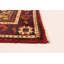 Tapis rouge rétro Kayseri 4 pi 4 po x 6 pi 9 po