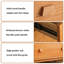 Commode 6 tiroirs 39,37 po