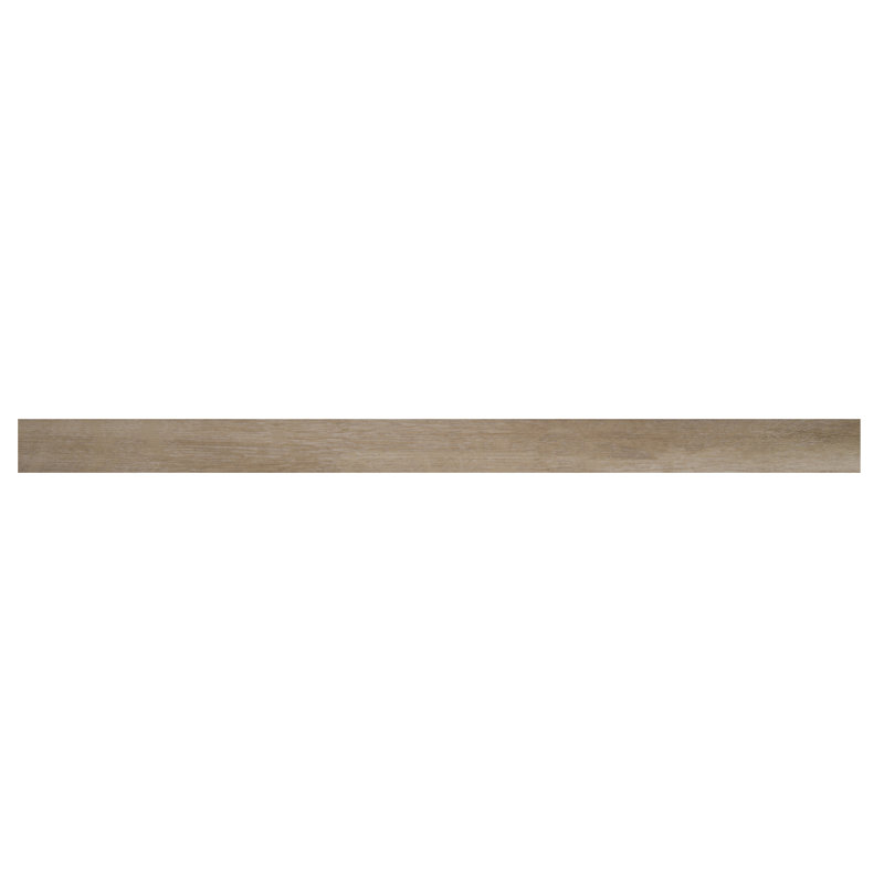 Refined Oak 0.26 in. T x 94 in. L x 1.77 in. W Luxury Vinyl Flooring Trim End Cap, Refined Oak