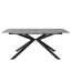 Extendable Dining Table Black With Desktop-370463816