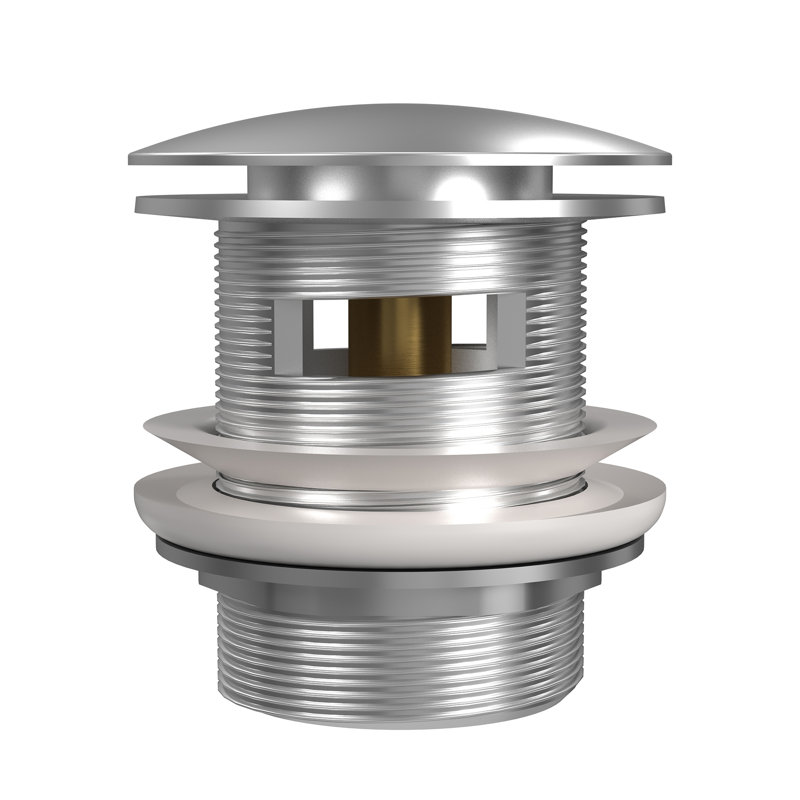 Drain escamotable bronze huilé PULSE ShowerSpas, Chrome chrome